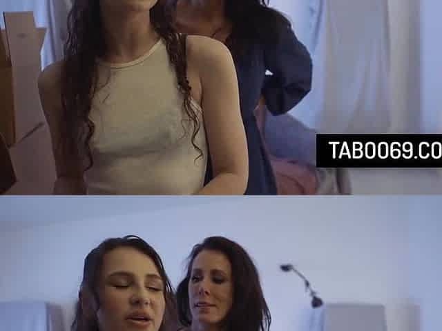 Breasty mother I'd like to fuck Have Three-some With Thieves Pair