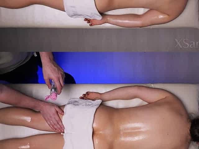 OMG! The depraved Masseur stripped his Penis during my Massage Session!