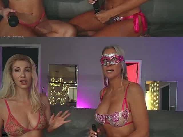 A Masked Girl Performed Couple Cam Onlyfans Show Live With