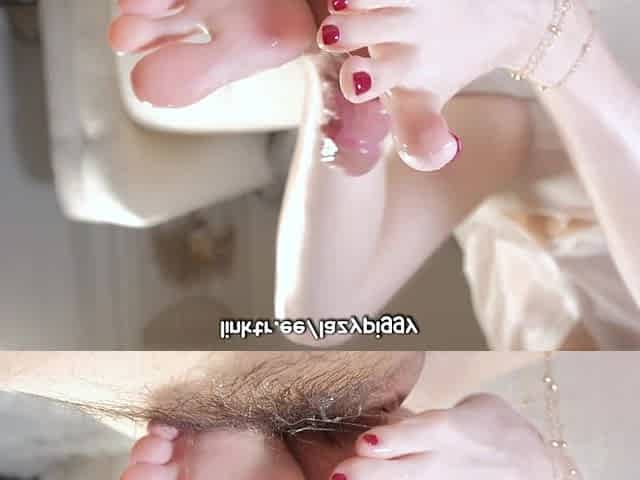 Asian Angel Pink Beautiful Legs Footjob