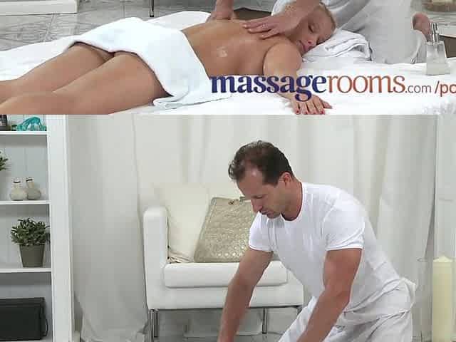 Massage Rooms Slutty petit hottie gets pounded by dude with large hard jock