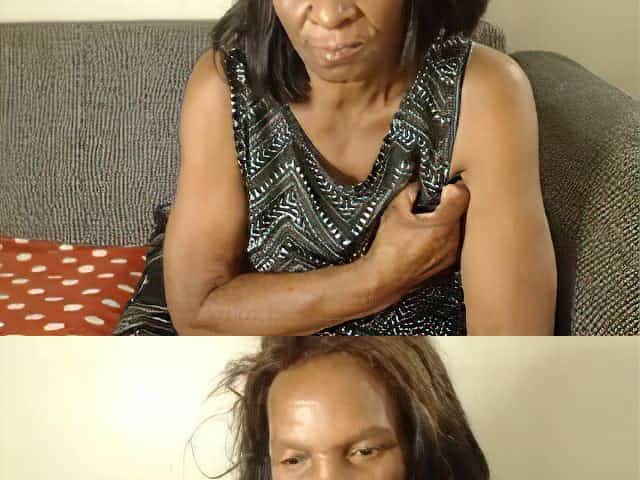 Skinny Black Granny - part1