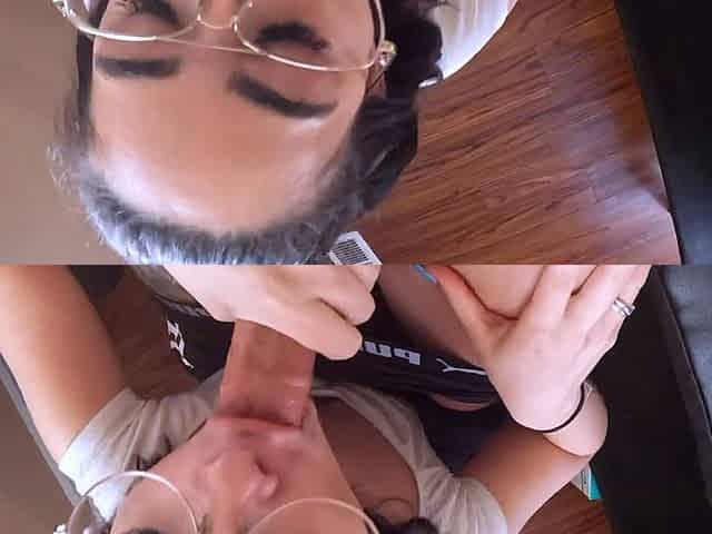 Hot Teen Blowjob Handjob