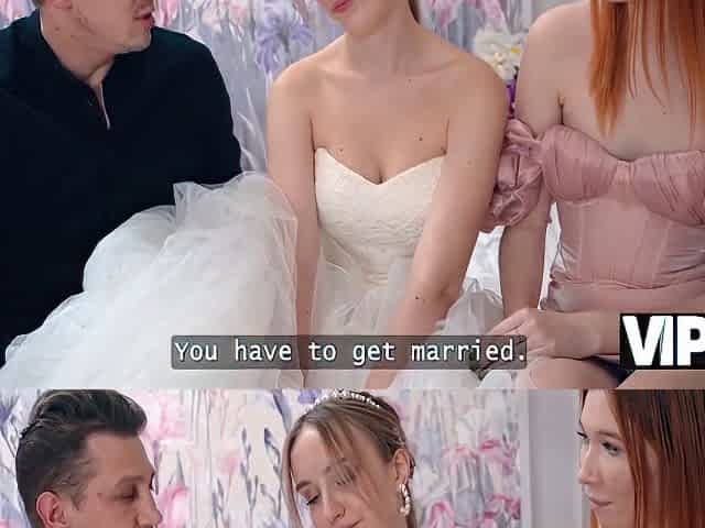 Slutty Russian Bride Polly Yangs Is Having A Threesome Right Before Her Wedding 17 Min