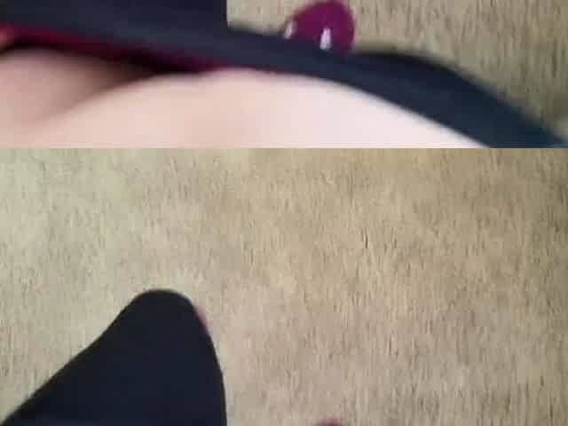 POV Amateur Teen Strip and Orgasm on Webcam