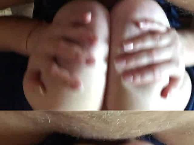 I Love to Fuck Her Big Tits - Hot Amateur Titjob POV 2