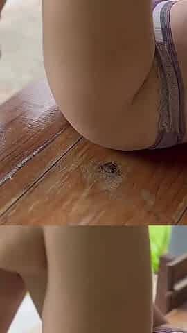 Wifebucket Amateurs - Our Great Outdoor Sex on Our Old Garden Table