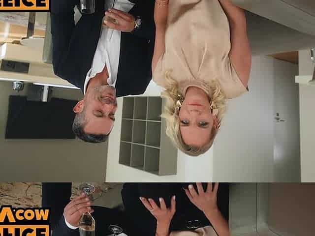 Slutty Hardcore Trio with Blond Breasty mother I'd like to fuck Nina Heels