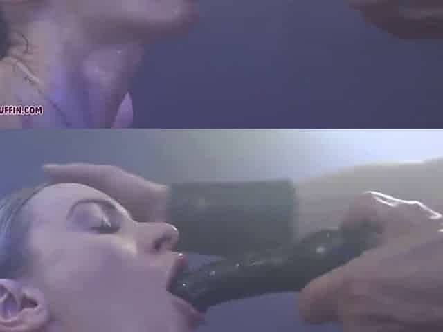Giant 13 Inch Monster Cock DESTROYS Her Asshole