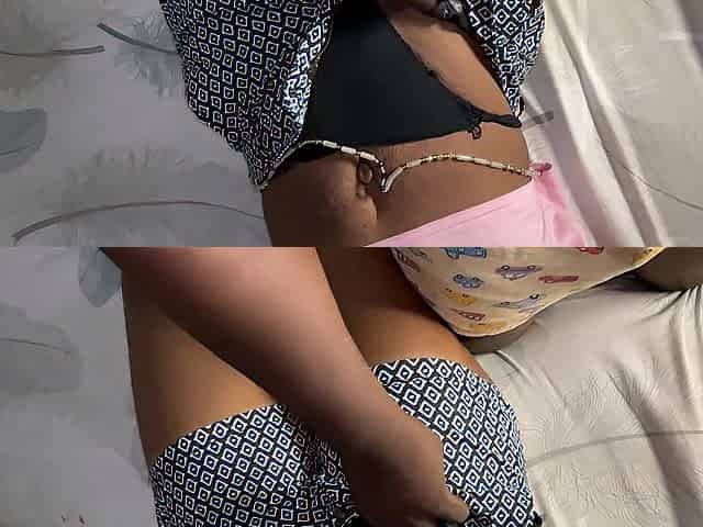 Afro 18yo housemaid serves boss with taut cunt