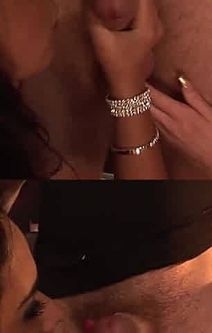 A Busty Blonde and Her Brunette Friend Team up and Fuck One Lucky Cock