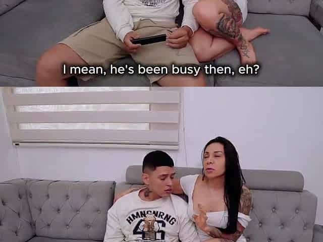 I CONVINCED MY SPOUSE TO HAVE A 3SOME WITH A LARGE-BOOTY LATIN BABE - YULIETH RAMIREZ