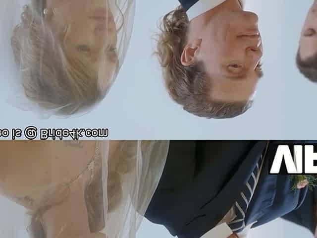 VIP4K. Guests can't hide emotions when they see bride fucking in video
