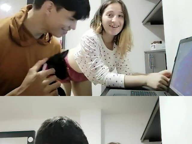 I ASK MY NEIGHBOUR THE COMPUTER FOR ASSIST BUT THIS CHAB DISCOVERS MY HAWT VIDS