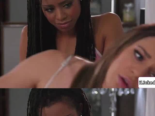 This babe finds her black lesbo bff more excellent than her boyfriend