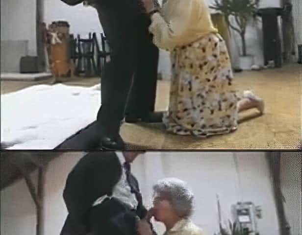 Ganster bangs pawg granny