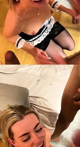 Amateur blonde teen chloe brooke pumped hardcore