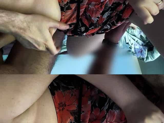 Amateur girlfriend anal group sex with facials