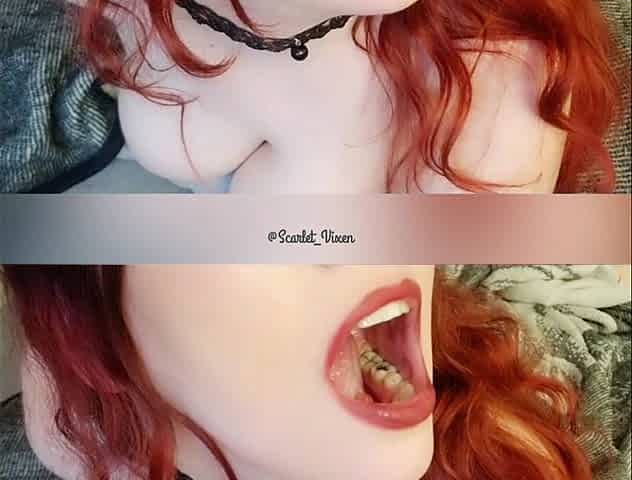 Mouth Fetish - Chokers & Red Lips