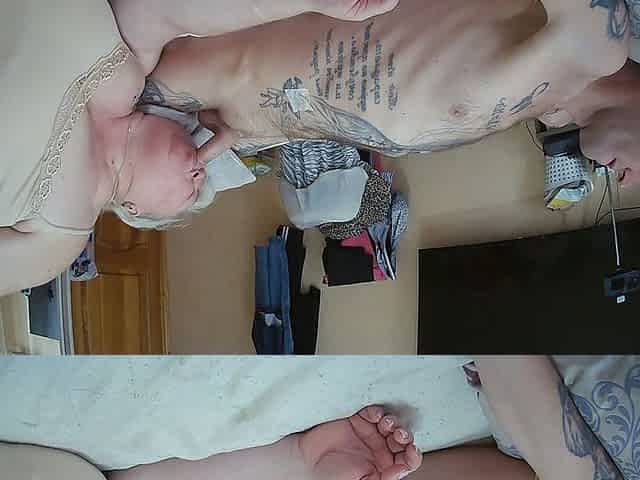 Mother-in-law Sucks My Dick Until I Cum in Her Mouth