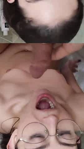 Pee on Me Smiling Gargling Toilet Fetish