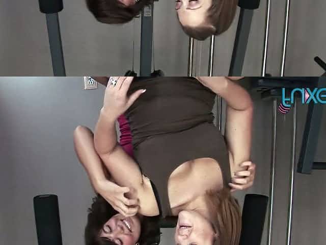It's great to have a gym at home and these fit hotties love lesbian sex