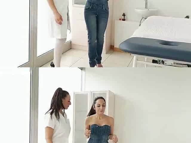 Hawt masseuse takes care of her patient's vagina. Full episode on my Red page.