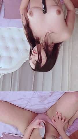 My18teens - Petite Girl with a Perfect Body Play with Her Pussy