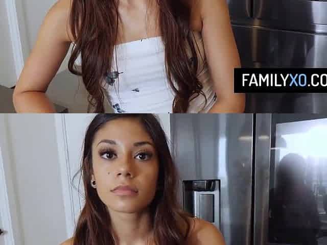 Lustful hottie suggests her cunt in order to drive stepdad's car
