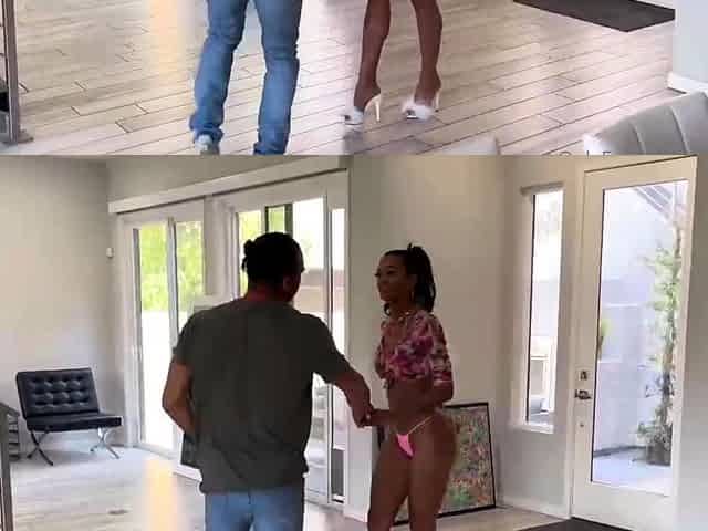 Amateur black whore steamy 69 and hardcore fucking
