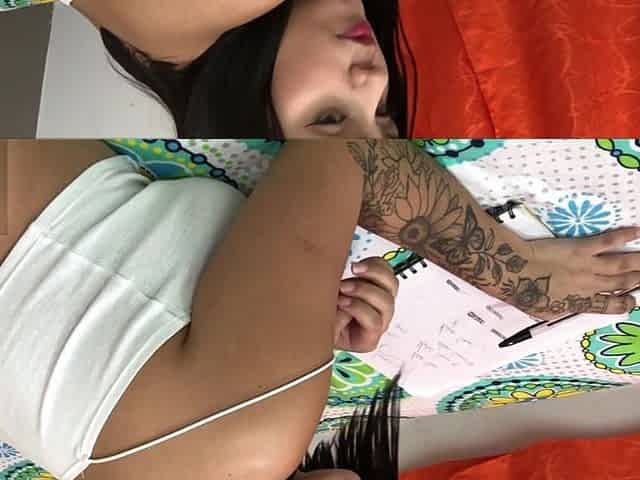 Big Cock Fucking the Horny Melanie Caceres - Porn in English