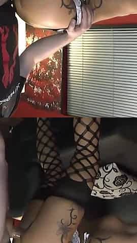German Slut Pia (22) Has Her First MMF Threesome