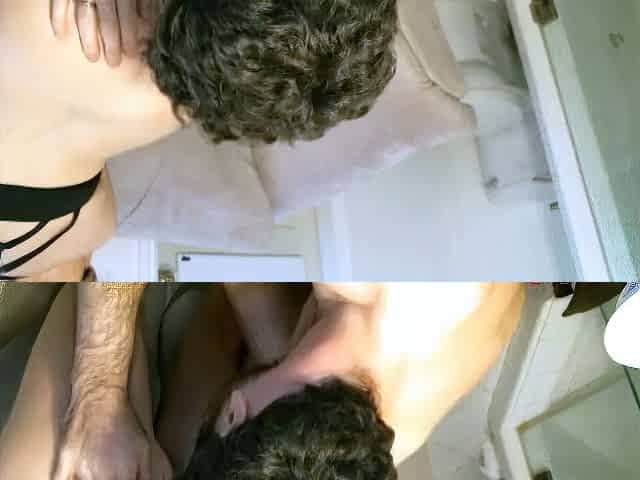 Amateur couple filmed having sex