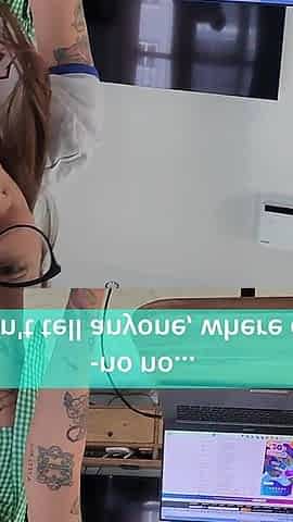 Her Stepfather Helped Her Solve the Problem with a Spasm in Her Butt!