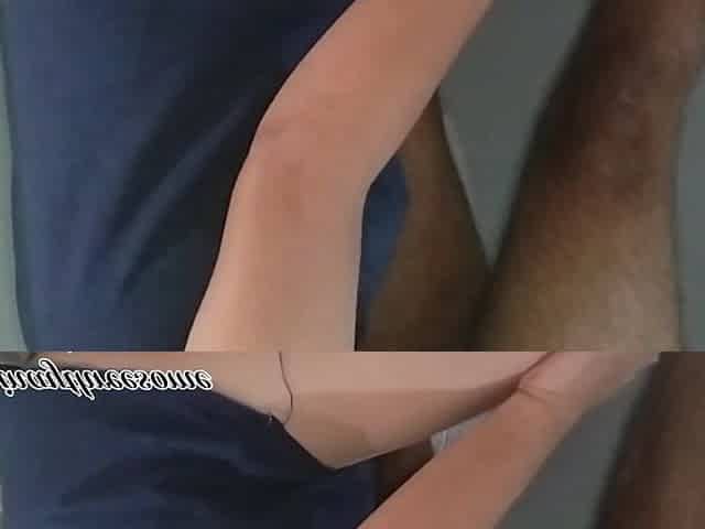 Her Boyfriend Showing to Husband How He Fuck Her