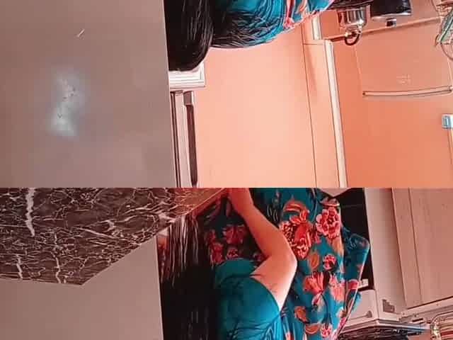 She Went To The Refrigerator And They Caught Her Fucking In The Kitchen