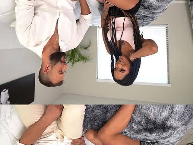 Hot ebony beauties Cali Sweets and Will Pounder in action