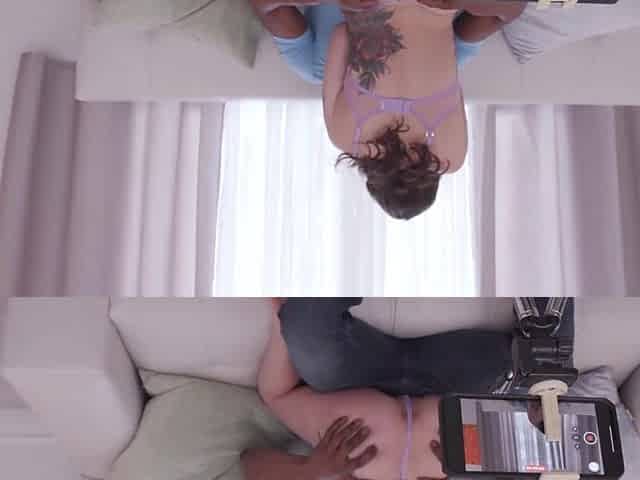 Isiah Maxwell and Maddy May in hard anal action