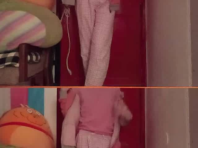 Pink Femboy Undress Tease