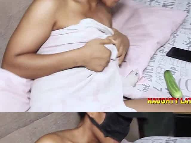 -CONCUPISCENT HOTEL RECEPTIONIST BANG LARGE AZA STUD 'COZ OF LARGE COCK