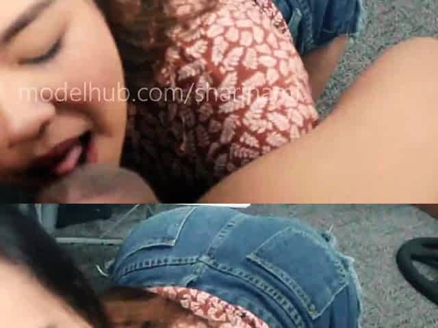 My Pinay Bestfriend Sharinami Talks Dirty and Swallow my