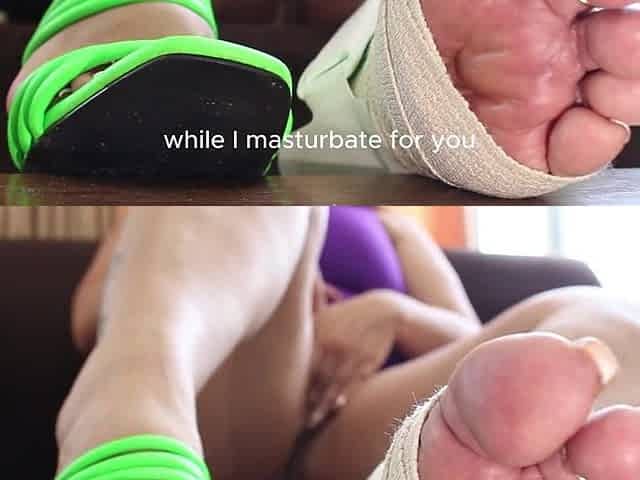 HOT MILF YELAHIAG MASTURBATING WHILE WEARING HEELS AND AIRCAST. YELAHIAG