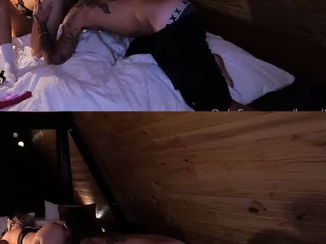 Ella Alexandra Fucking With Her Friend In A Chalet