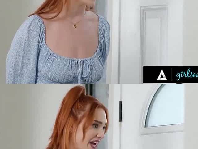 Redhead Milf Has Raw Lesbian Foursome