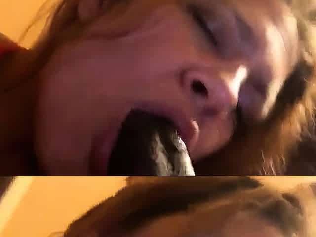 Morehead University: Interracial Blowjob with a MILF