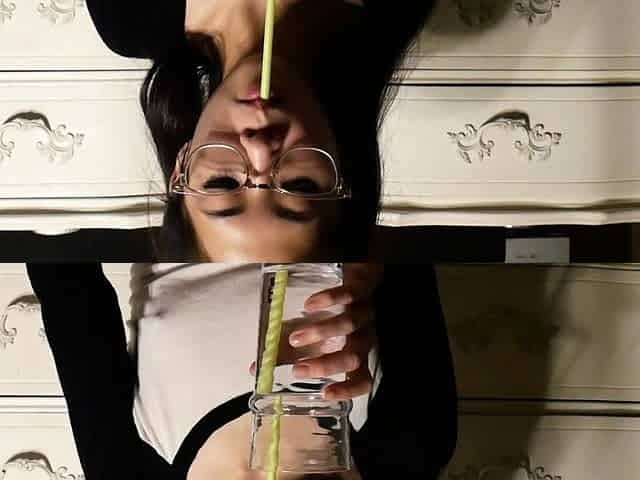 Japanese Teen Caught Nerd Guy Jerking