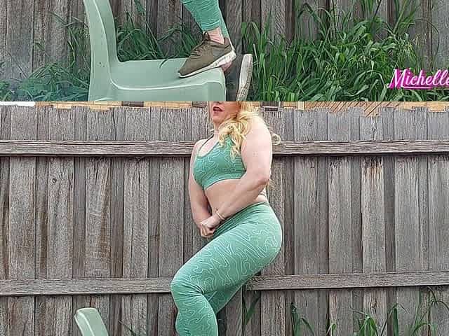 Wedgie From Fence