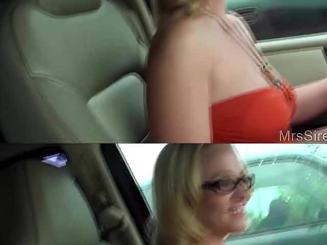 Wife Fucks Stranger in Backseat