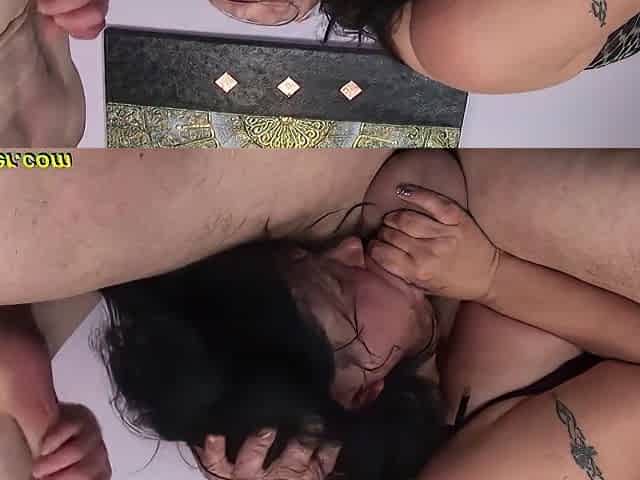 Brunette Mature Gets Double Penetrated In Hard Way