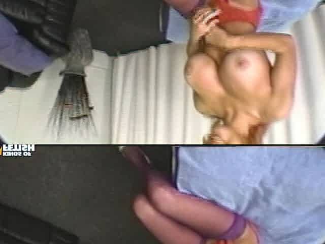 Busty Dancer Gets Her Bush Screwed by Two Men with Big Cocks After Hot Massage